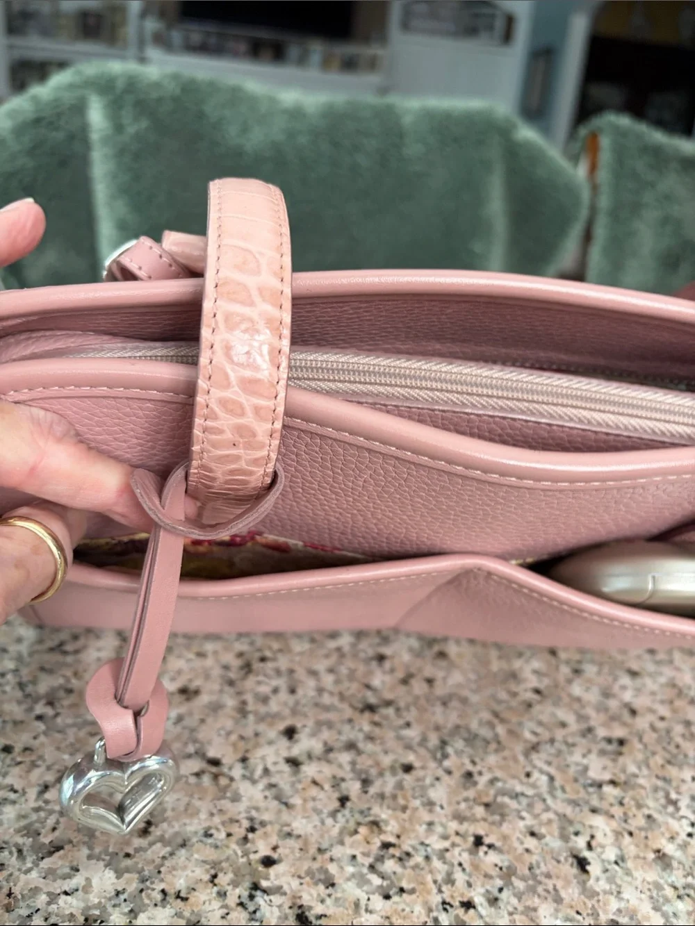 Brighton leather satchel